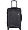 Obrázek z Cestovní kufr TUCCI T-0115/3-M ABS - černá - 63 L + 35% EXPANDER 