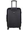 Obrázek z Cestovní kufr TUCCI T-0115/3-M ABS - černá - 63 L + 35% EXPANDER 