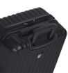 Obrázek z Cestovní kufr TUCCI T-0115/3-M ABS - černá - 63 L + 35% EXPANDER 