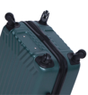 Obrázek z Kabinové zavazadlo TUCCI T-0115/3-S ABS - zelená - 36 L 