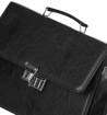 Obrázek z Aktovka REAbags 8002 - černá/nikl - 17 L 