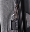 Obrázek z Bezpečnostní TSA kódový zámek na zavazadla ROCK TA-0006 - stříbrná 
