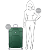Obrázek z Cestovní kufr SUITSUIT TR-1262/3-L ABS Caretta Jungle Green - 83 L 