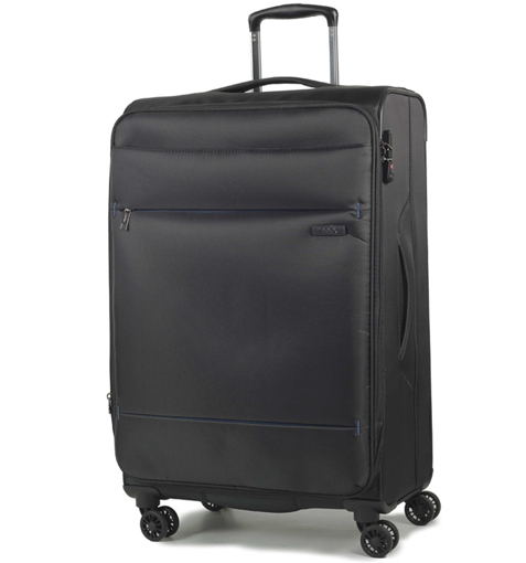 Obrázek z Cestovní kufr ROCK TR-0161/3-M - černá - 76 L + 10% EXPANDER 