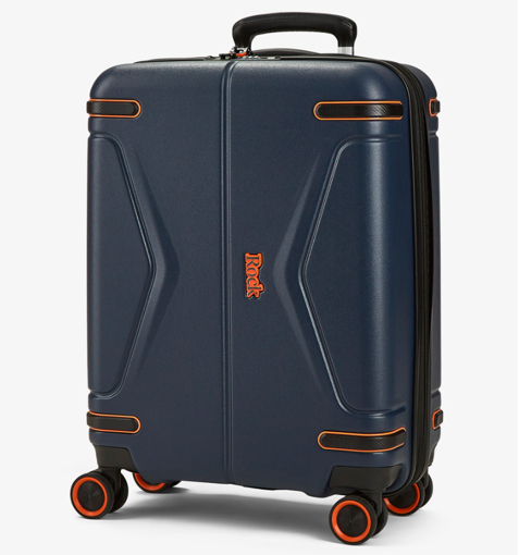 Obrázek z Kabinové zavazadlo ROCK TR-0251/3-S ABS - tmavě modrá - 33 L + 20% EXPANDER 