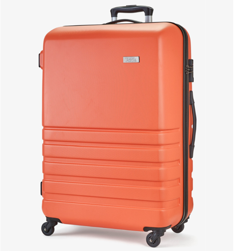 Obrázek z Cestovní kufr ROCK TR-0169/3-L ABS - oranžová - 86 L 