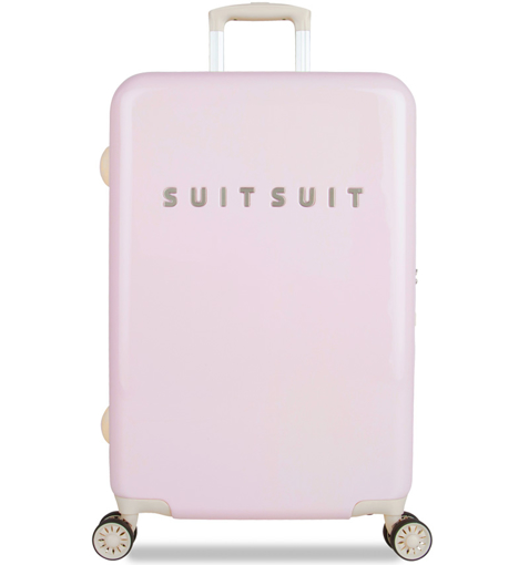 Obrázek z Cestovní kufr SUITSUIT TR-1221/3-M - Fabulous Fifties Pink Dust - 60 L 