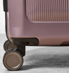 Obrázek z Cestovní kufr ROCK Austin M PP - fialová - 68 L + 15% EXPANDER 