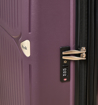 Obrázek z Cestovní kufr ROCK Vancouver M PP - fialová - 58 L + 18% EXPANDER 