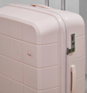 Obrázek z Kabinové zavazadlo ROCK Pixel S PP - světle růžová - 36 L + 15% EXPANDER 