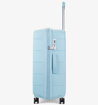 Obrázek z Cestovní kufr ROCK Pixel M PP - světle modrá - 71 L + 12% EXPANDER 
