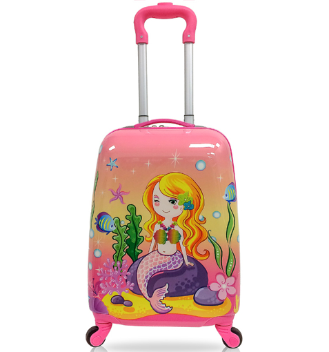 Obrázek z Dětský kufr TUCCI KIDS Goldy Mermaid T0392 - 25 L 