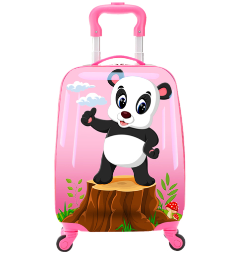 Obrázek z Dětský kufr TUCCI KIDS Peppy Panda T0501 - 25 L 