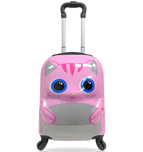 Obrázek z Dětský kufr TUCCI KIDS 3D Cutte Kitty T0394 - 28 L 