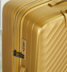 Obrázek z Cestovní kufr ROCK Infinity L PP - zlatá - 96 L + 20% EXPANDER 