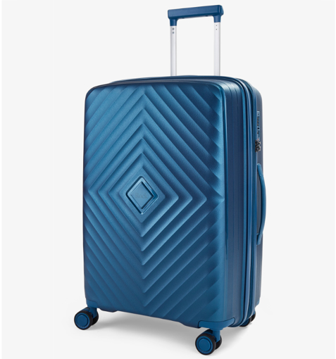 Obrázek z Cestovní kufr ROCK Infinity M PP - modrá - 61 L + 20% EXPANDER 