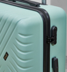 Obrázek z Cestovní kufr ROCK Santiago M ABS - světle zelená - 51 L 