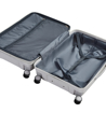 Obrázek z Sada cestovních kufrů ROCK Infinity PP - světle šedá - 96 L / 61 L + 20% EXPANDER / 33 L 