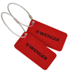 Obrázek z Jmenovky na zavazadla 2ks WENGER 606966 - červená 
