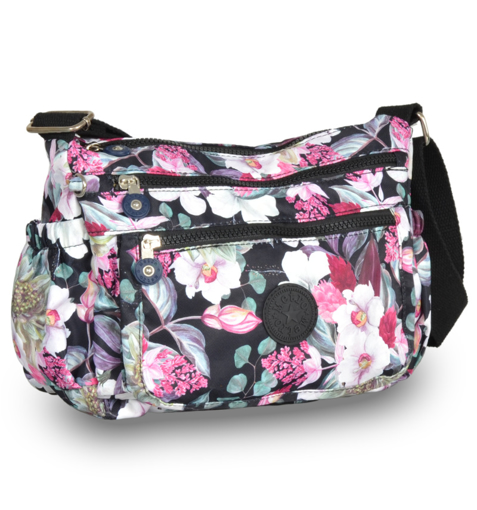 Obrázek z Taška METRO Flower LL177 - černá - 6 L 