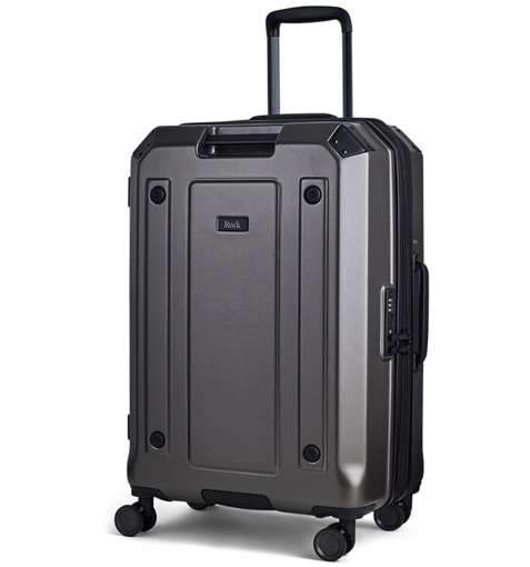 Obrázek z Cestovní kufr ROCK Alpine TR-0288/3-M ABS/PC - charcoal - 65 L + 15% EXPANDER 