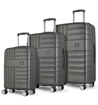 Obrázek z Sada cestovních kufrů ROCK Aspen TR-0282/3 PP - charcoal - 103 L / 61 L / 36 L 