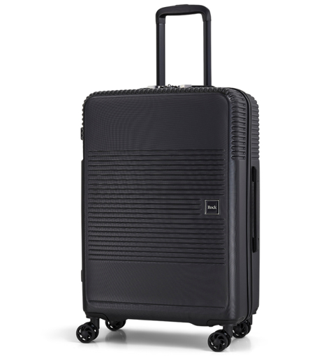 Obrázek z Cestovní kufr ROCK Lincoln TR-0281/3-M ABS - černá - 62 L 