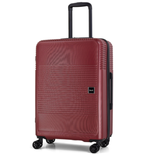 Obrázek z Cestovní kufr ROCK Lincoln TR-0281/3-M ABS - vínová - 62 L 