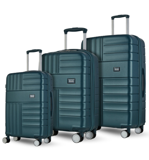 Obrázek z Sada cestovních kufrů ROCK Aspen TR-0282/3 PP - modrá - 103 L / 61 L / 36 L 