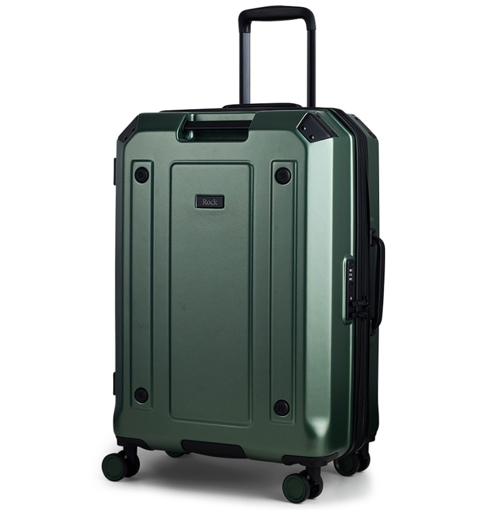 Obrázek z Cestovní kufr ROCK Alpine TR-0288/3-M ABS/PC - zelená - 65 L + 15% EXPANDER 