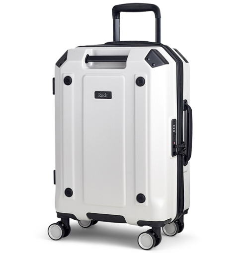 Obrázek z Kabinové zavazadlo ROCK Alpine TR-0288/3-S ABS/PC - bílá - 39 L + 15% EXPANDER 