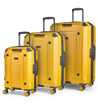 Obrázek z Sada cestovních kufrů ROCK Alpine TR-0288/3 ABS/PC - žlutá - 94 L / 65 L / 39 L + 15% EXPANDER 