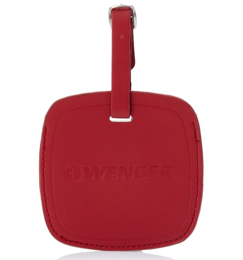 Obrázek z Jmenovka na zavazadlo WENGER Jumbo 604541 - červená 