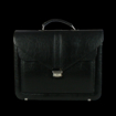 Obrázek z Aktovka REAbags 7173B - černá / nikl - 15 L 
