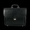 Obrázek z Aktovka REAbags 7416-TR - černá / nikl - 15 L 