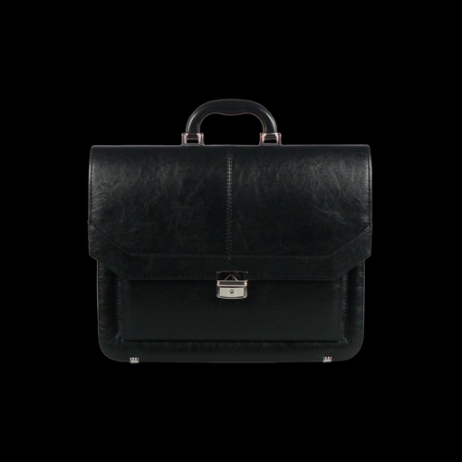 Obrázek z Aktovka REAbags 7253-TR - černá / nikl - 15 L 