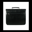 Obrázek z Aktovka REAbags 7253-TR - černá / nikl - 15 L 
