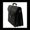 Obrázek z Aktovka REAbags 7173 - černá / nikl - 15 L 