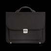 Obrázek z Aktovka REAbags 7416-T - černá / nikl - 15 L 