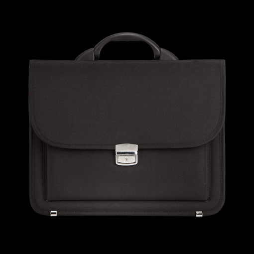 Obrázek z Aktovka REAbags 7416-T - černá / nikl - 15 L 