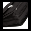 Obrázek z Aktovka REAbags 7416-T - černá / nikl - 15 L 