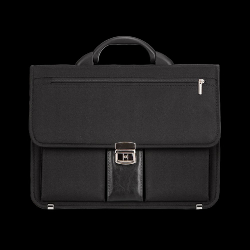 Obrázek z Aktovka REAbags 8001/1-T - černá / nikl - 19 L 