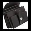 Obrázek z Aktovka REAbags 8001/1-T - černá / nikl - 19 L 