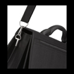 Obrázek z Aktovka REAbags 8001/2-T - černá / nikl - 19 L 