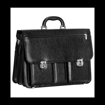 Obrázek z Aktovka REAbags 8001/2-TR - černá / nikl - 19 L 