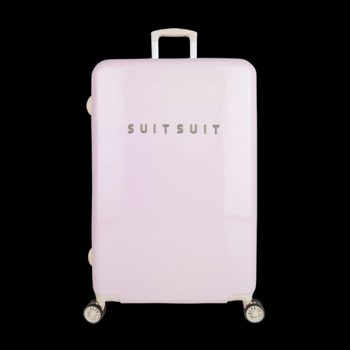 Obrázek z Plastový kufr SUITSUIT® Fabulous Fifties Pink Dust L - růžová - 91 L 