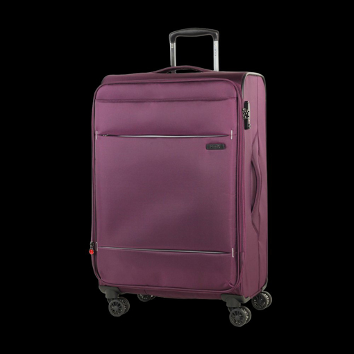 Obrázek z Textilní kufr ROCK Deluxe-Lite M - fialová - 76 L 