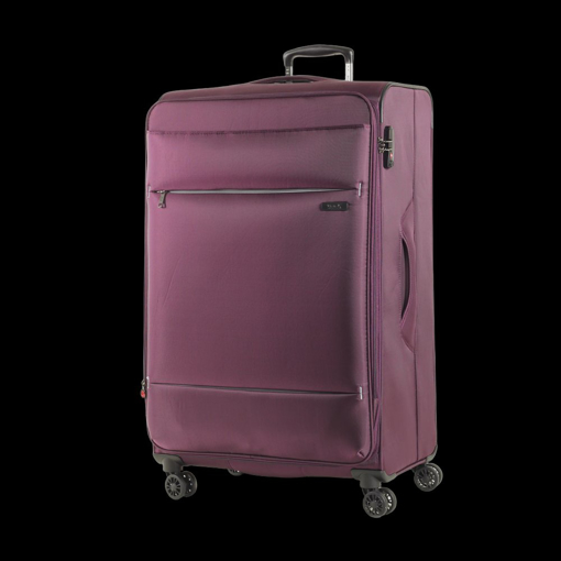 Obrázek z Textilní kufr ROCK Deluxe-Lite L - fialová - 110 L 