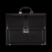 Obrázek z Aktovka REAbags 8003A - černá / nikl - 17 L 
