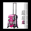 Obrázek z Kabinový kufr MIA&nbsp;TORO Hamsa Love Monochrome S - barevný potisk - 39 L 